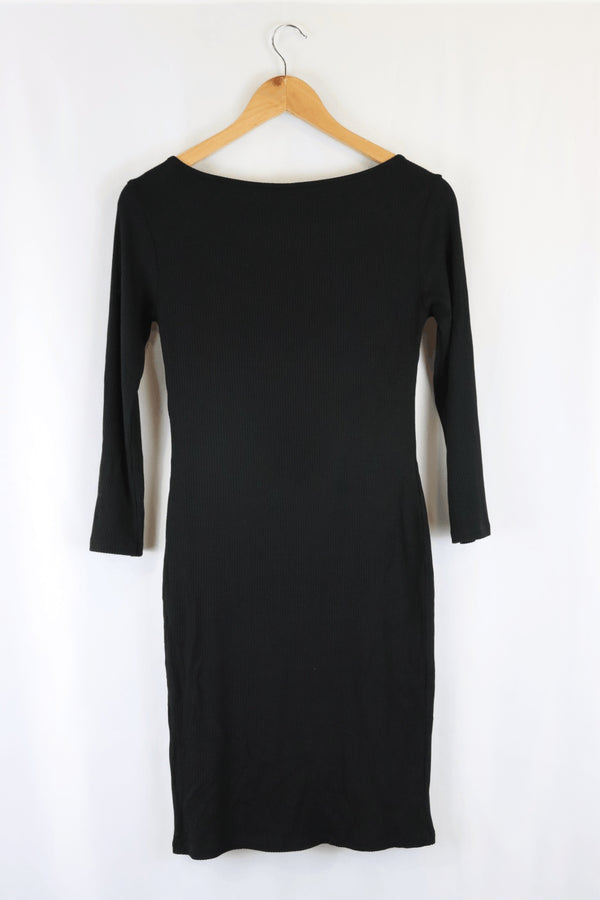 H & M Black Dress S Reluv Clothing Australia