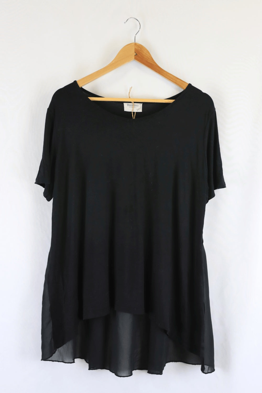 Bamboo By Whispers Black Top L