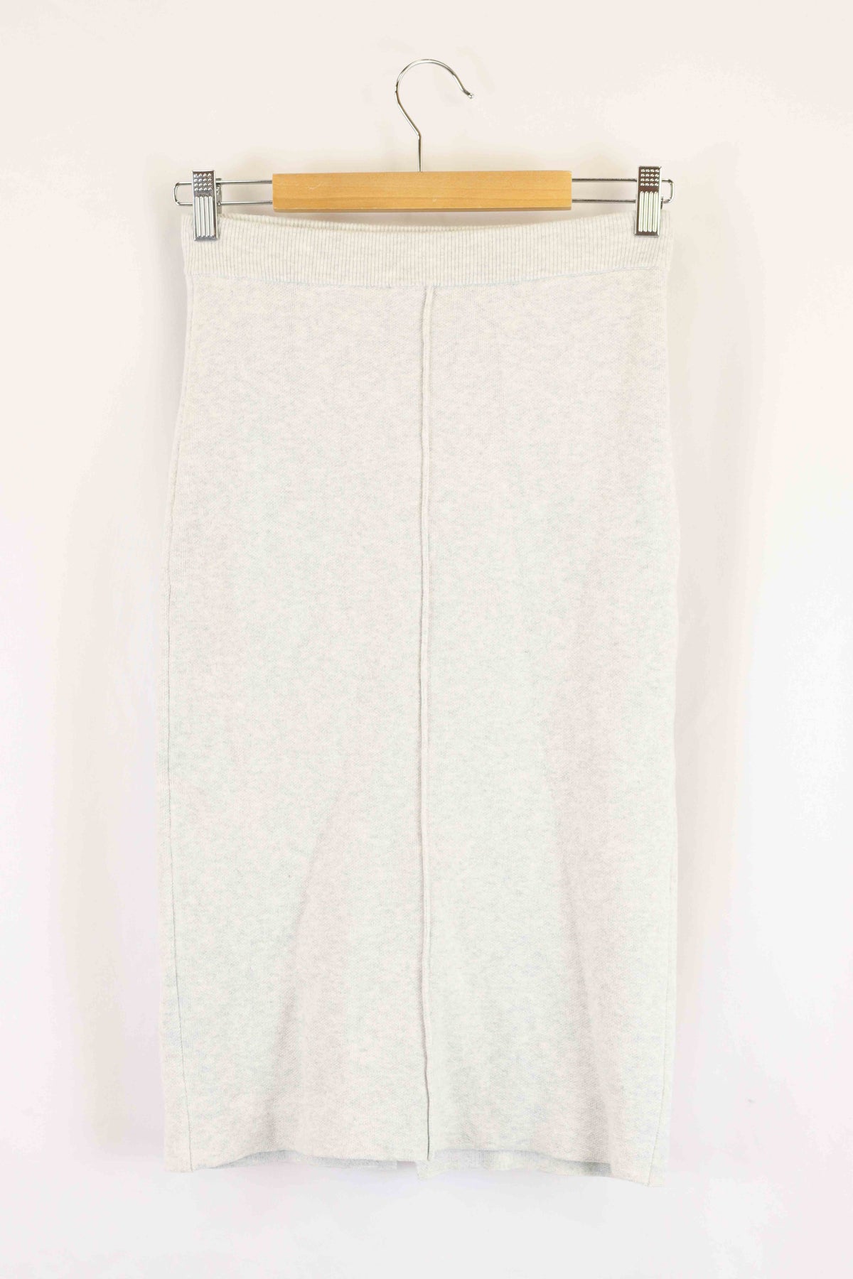 Forever New Grey Midi Skirt XS