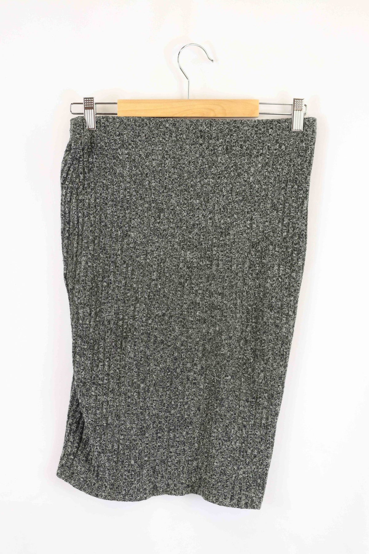 Forever 21 Grey Midi Skirt S