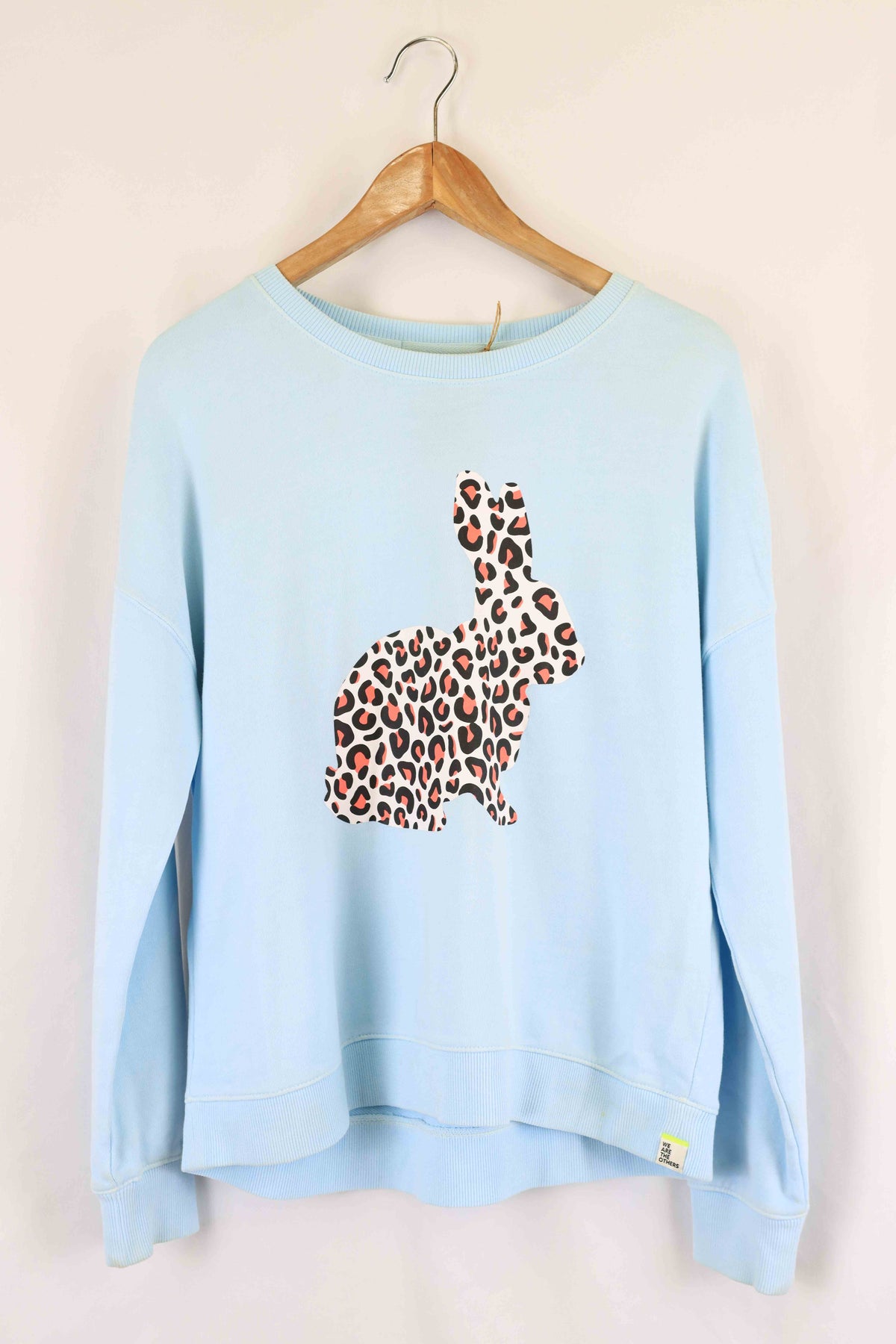 We Are The Others Rabbit Print Blue Jumper 6