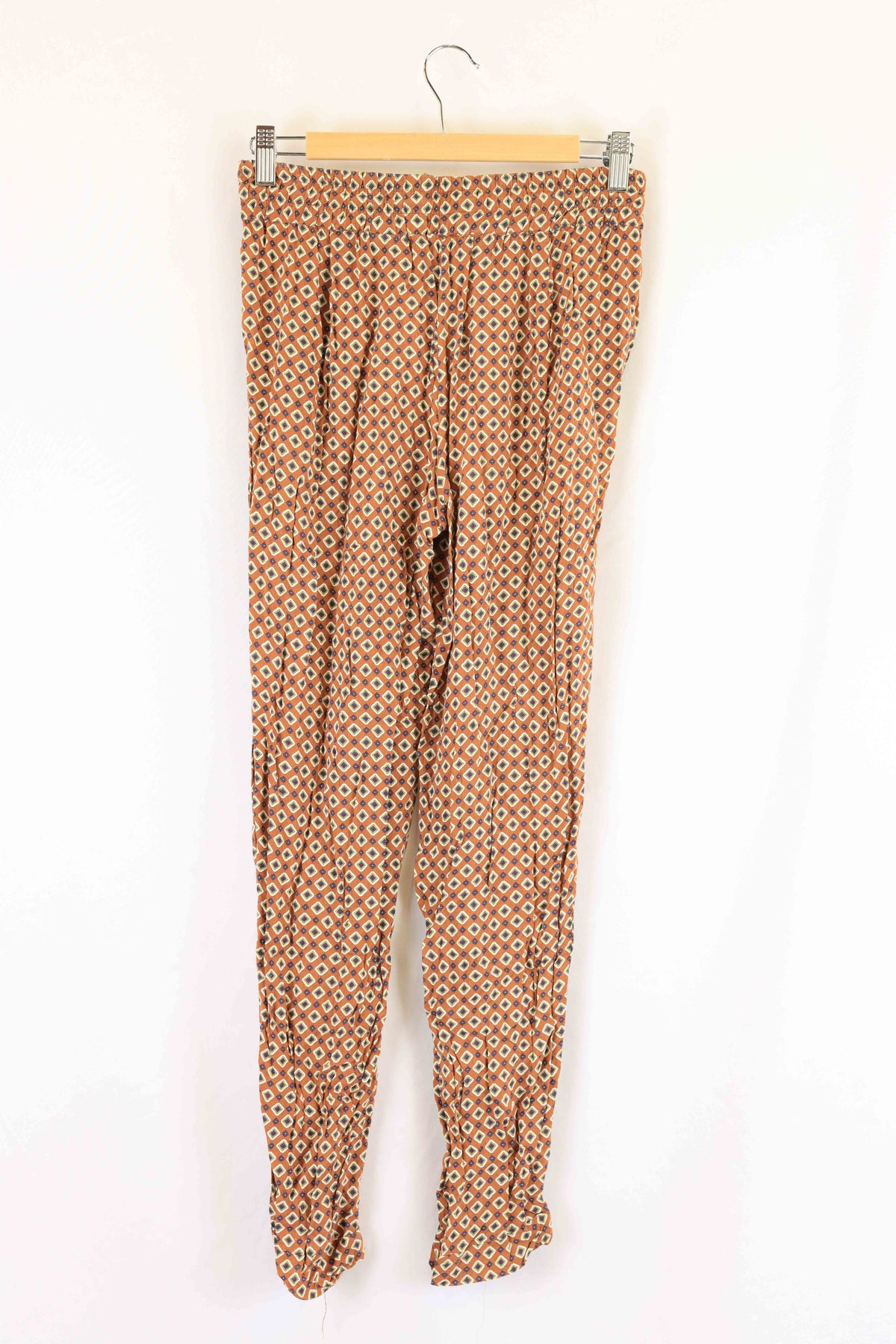 Zara Brown Patterned Pants S