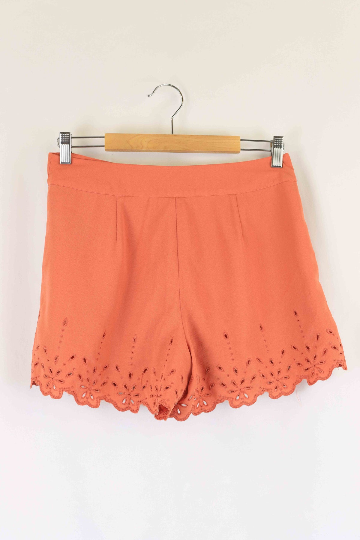 Topshop Coral Pink Shorts 10