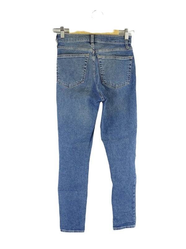 Topshop Blue Skinny Jeans Petite AU 8 / 26 - Reluv Clothing Australia