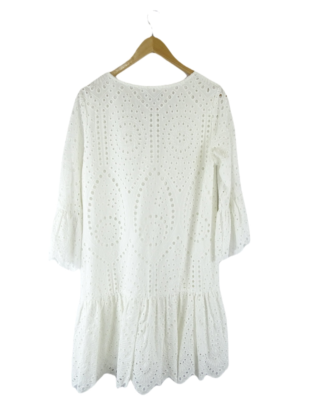 Auguste White Lace Dress S