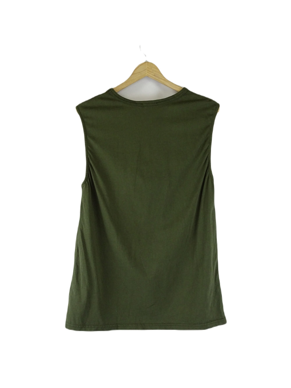 Azzurielle Green Sleeveless Top 8