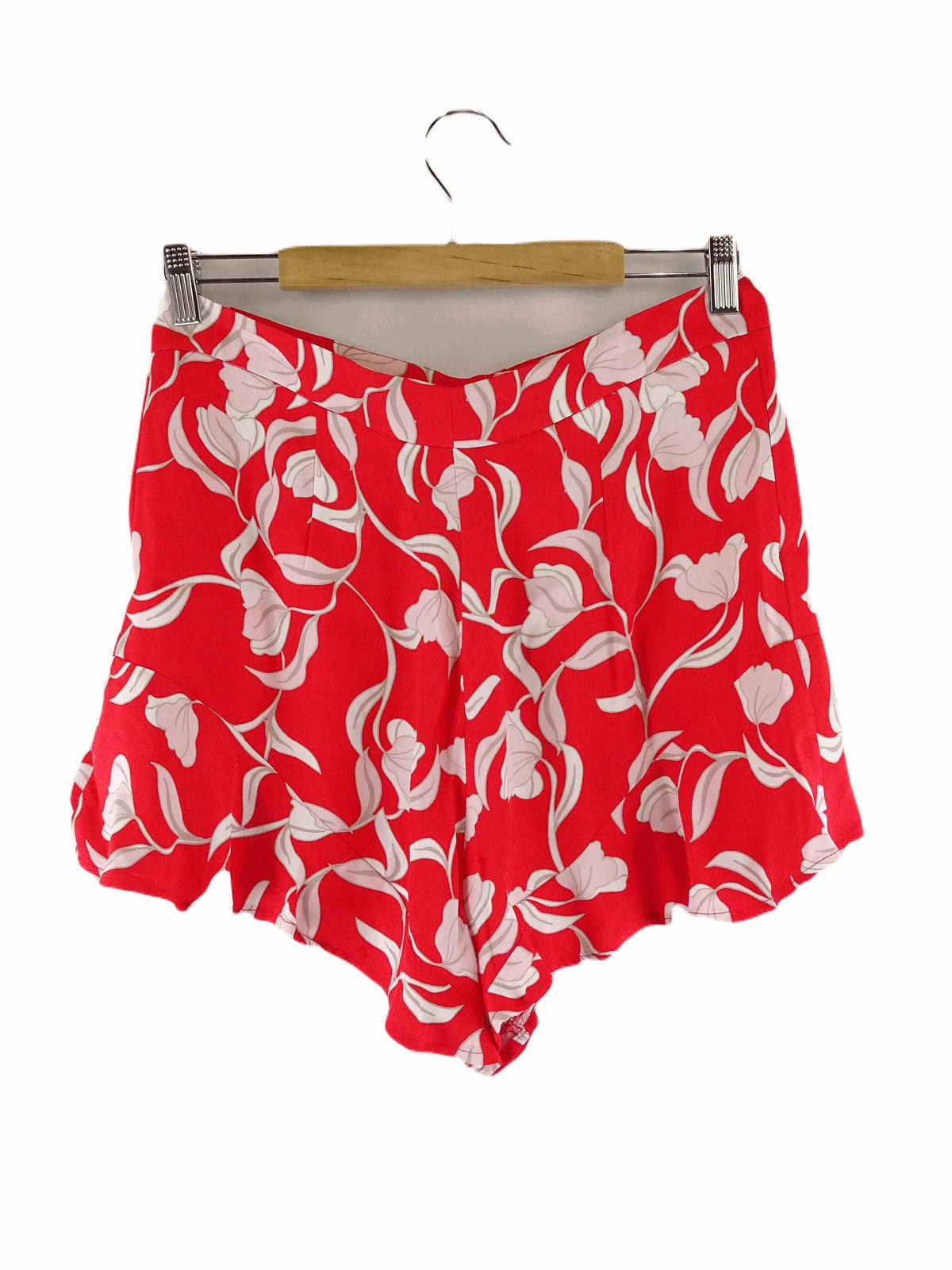 Seed Red Patterned Shorts 12