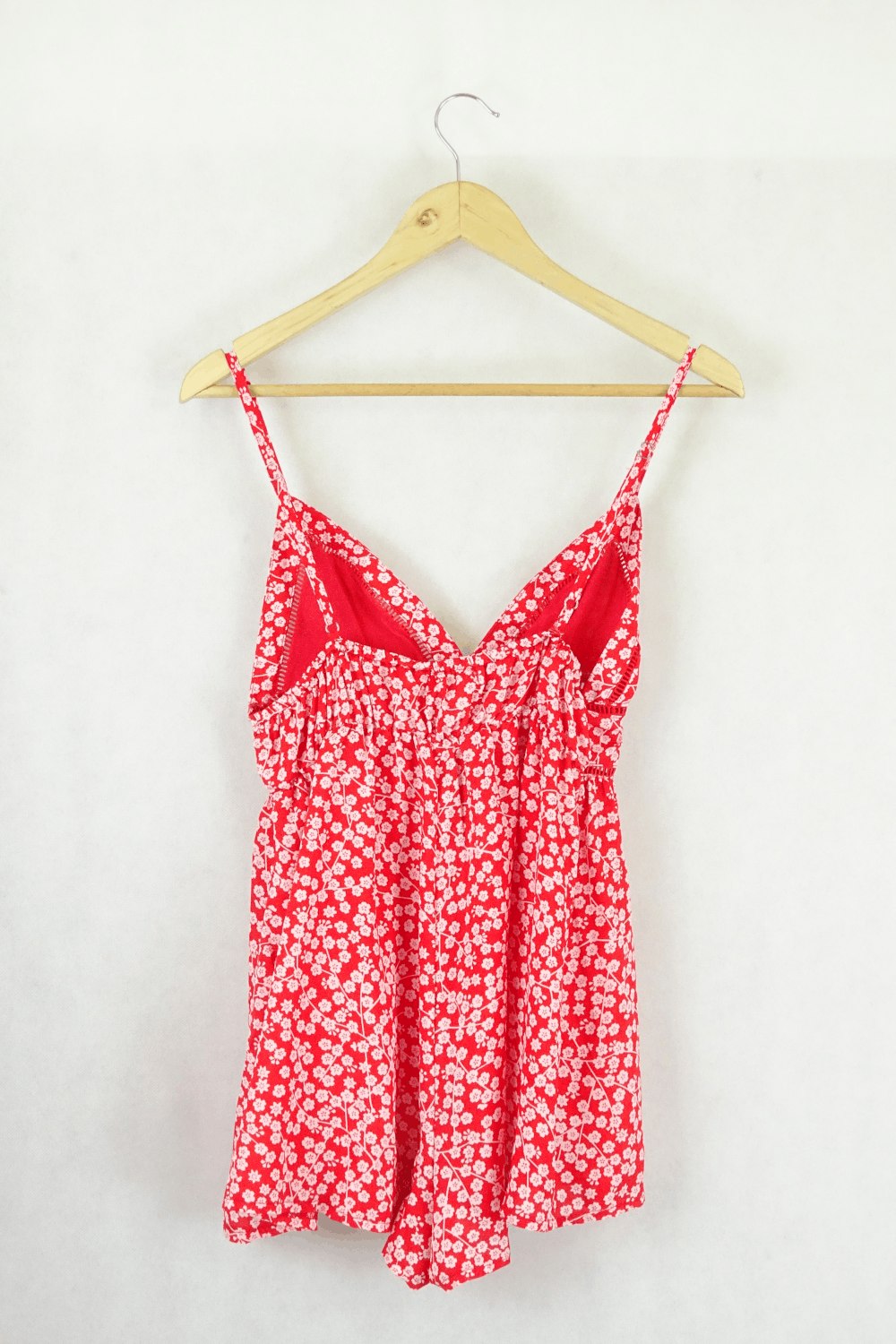 Morning Mist Red Floral Top 8