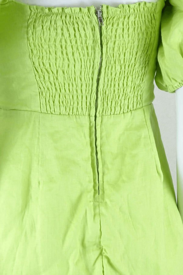 Verge Girl Lime Dress 8 Reluv Clothing Australia