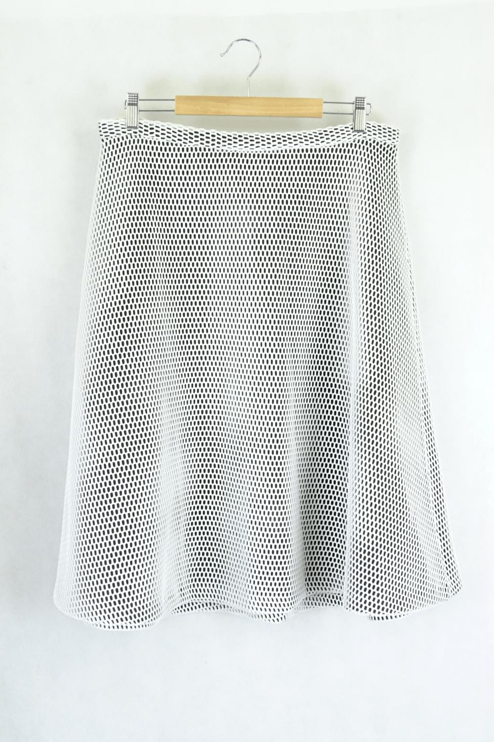 Calvin Klein White Skirt 12