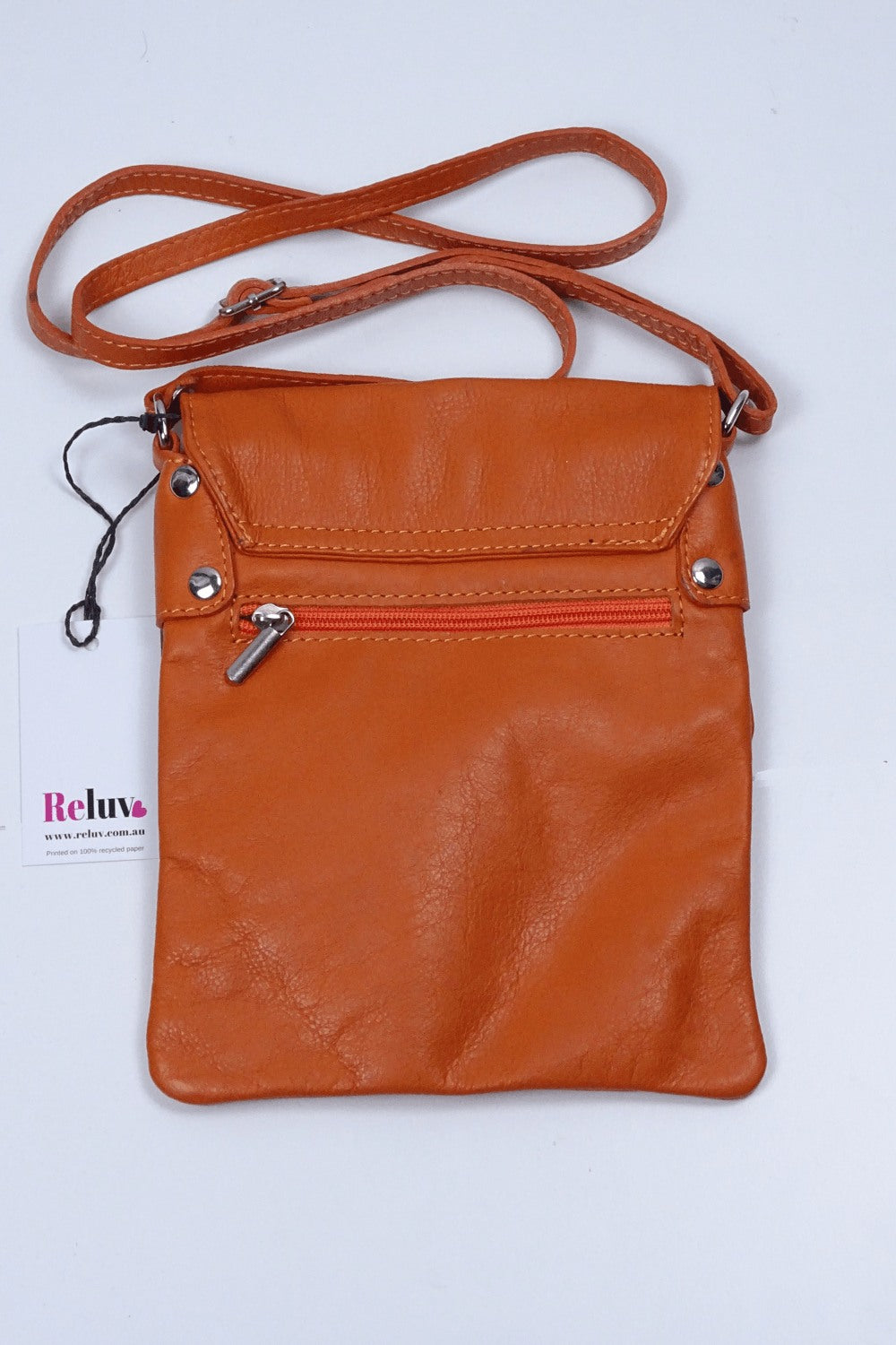 Vera Pelle Orange Bag