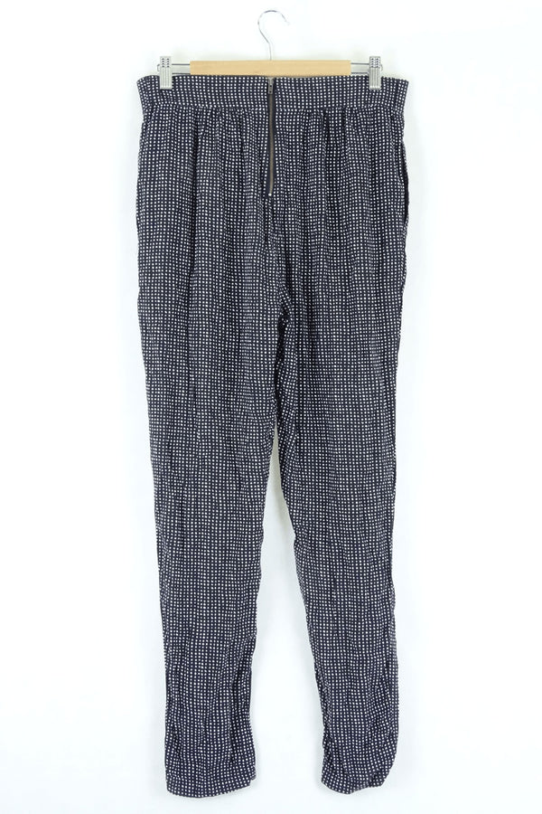 Sportsgirl Black And White Polka Dot Pants 10 Reluv Clothing Australia