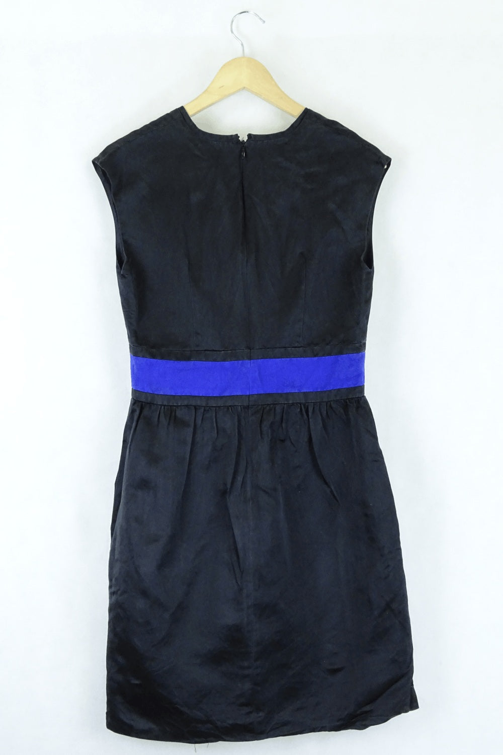 Cynthia Rowley Black And Blue Dress 6