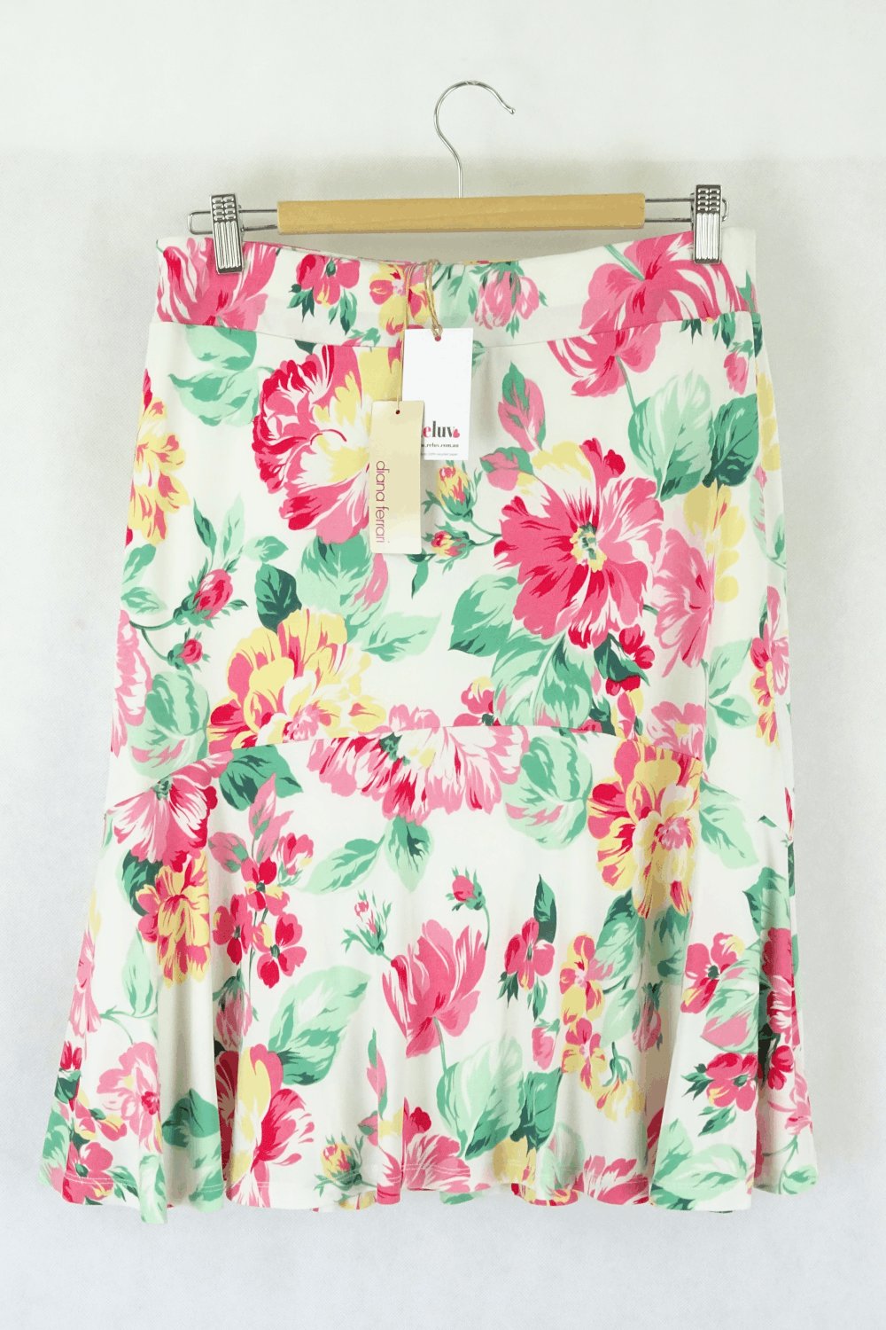 Diana Ferrari Multicoloured Floral Skirt S