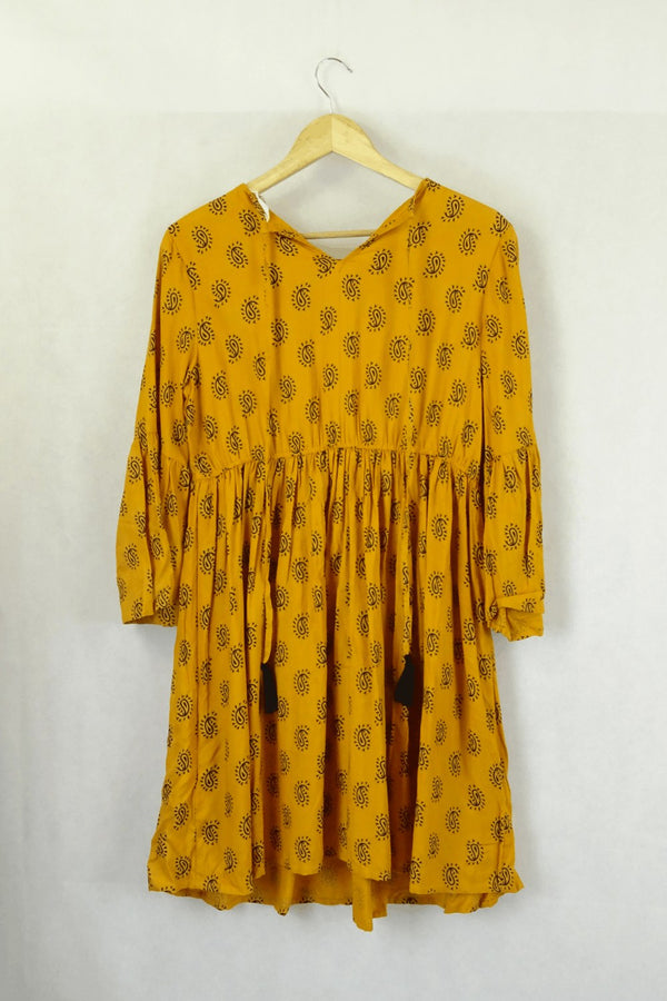 Paprika Yellow Dress M Reluv Clothing Australia