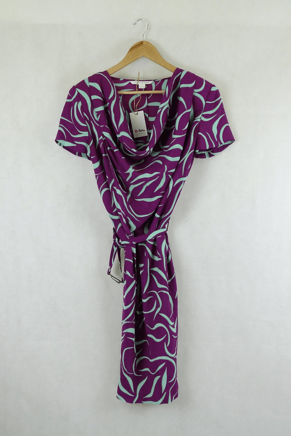 Diane Von Furstenberg Purple Dress 8