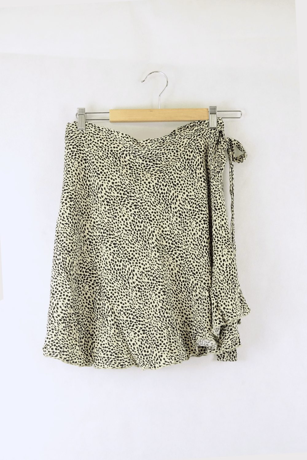 Ghanda Animal Print Skirt L