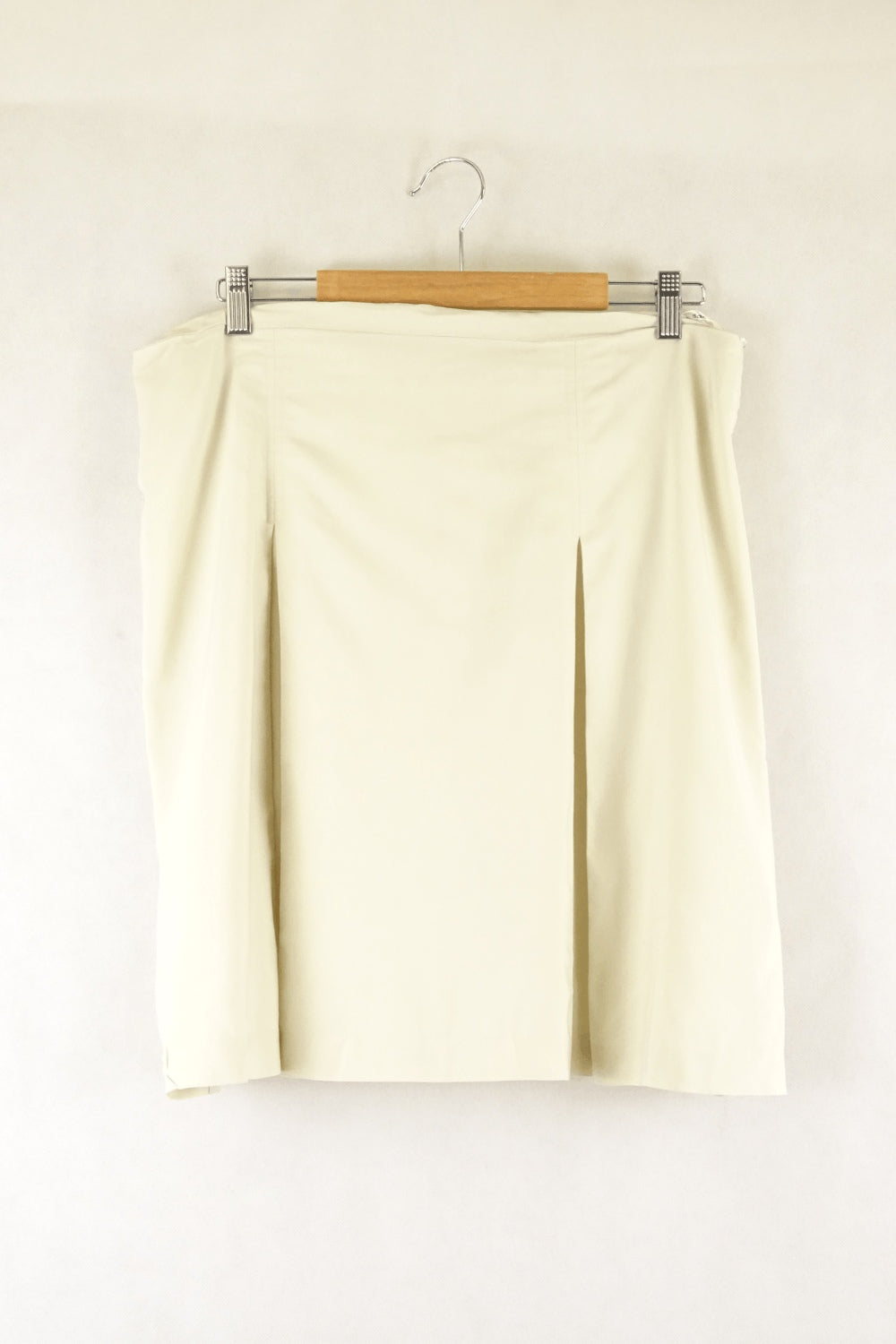 Daisy Cream A-Line Skirt 12
