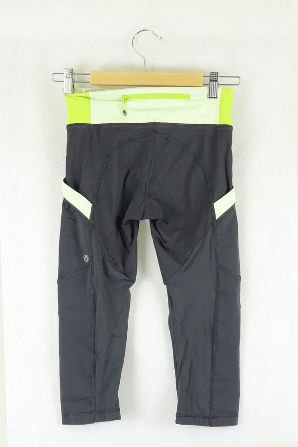 Lululemon Green Leggings 8 ( Au 12) - Reluv Clothing Australia