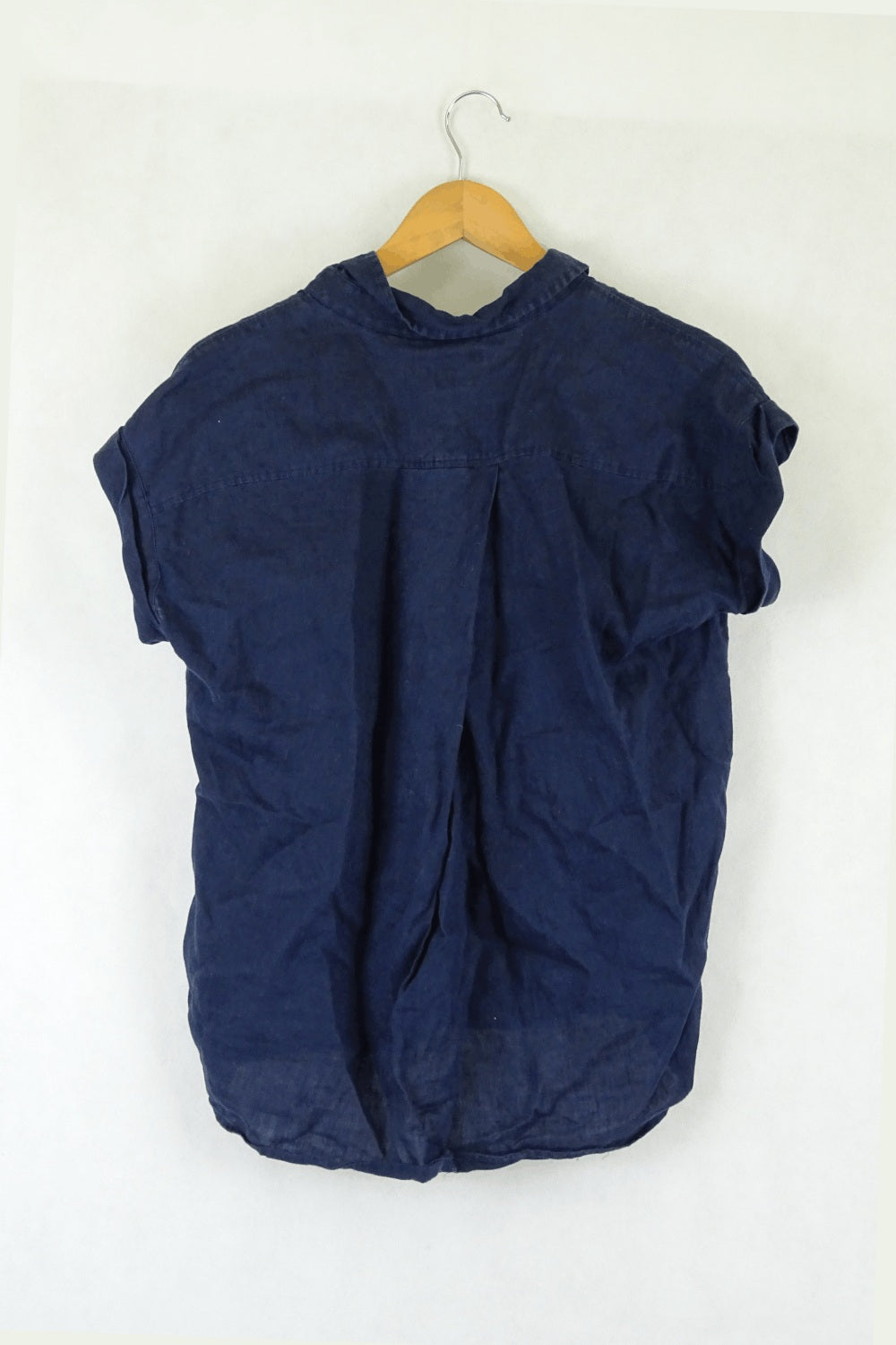 Tommy Hilfiger Navy Button Down T-Shirt 6