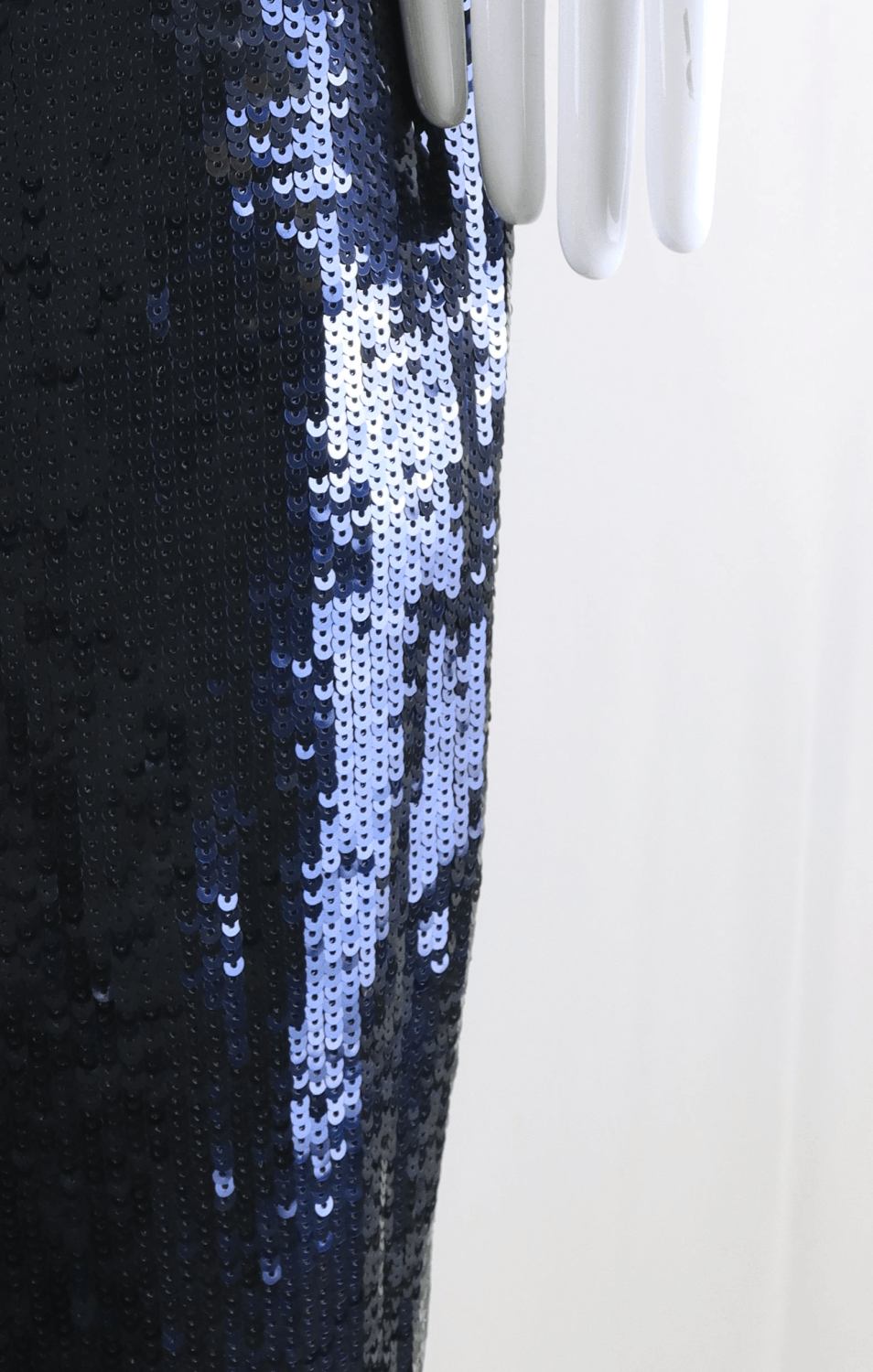 Preview Navy Sequined Pencil Skirt 8