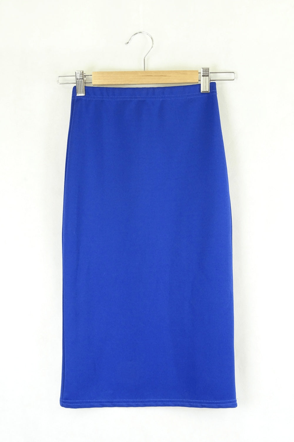 Club L Cropped Top Blue Matching Skirt Blue 4