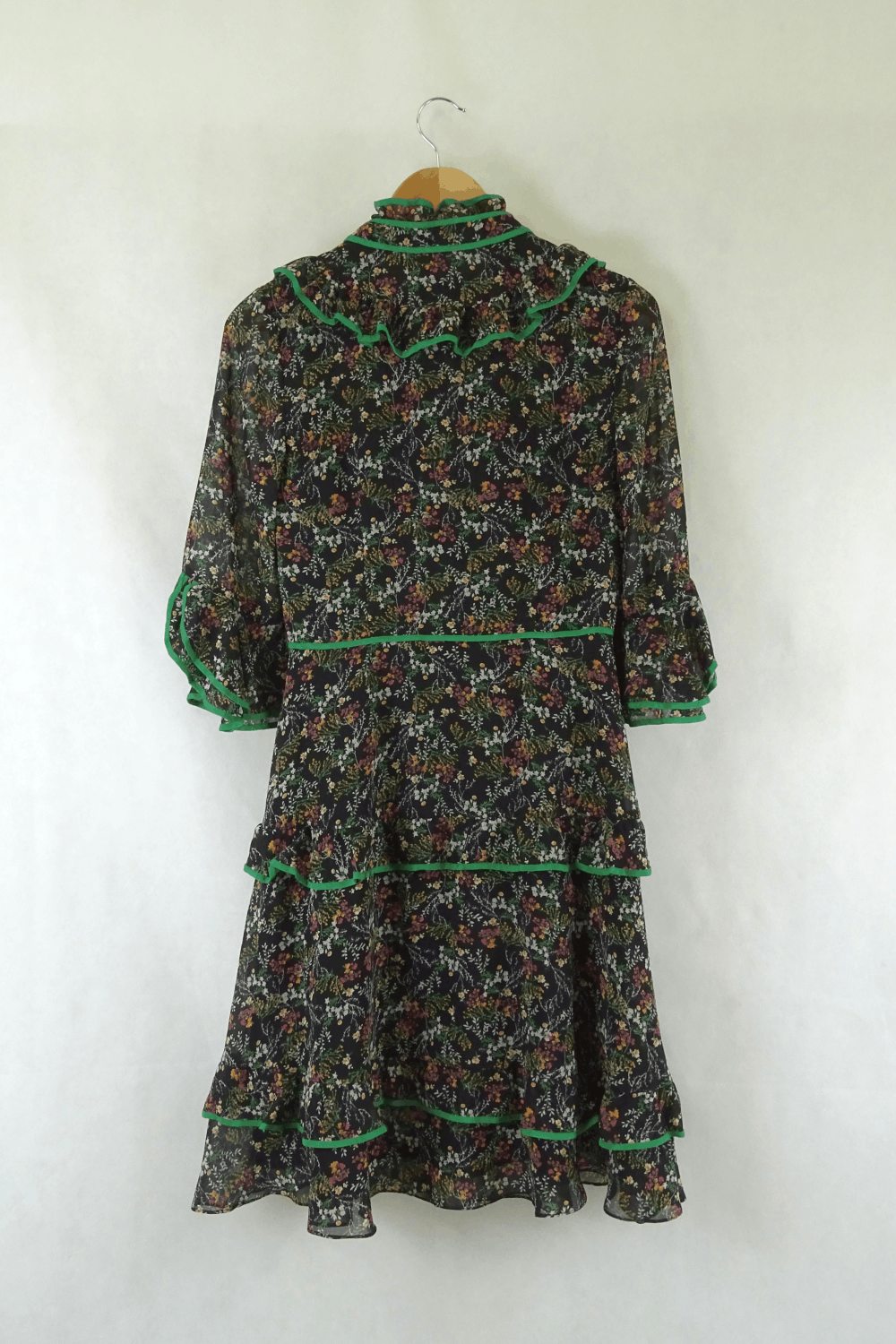 Mikael  Agchal Floral Long Sleeve Dress 6