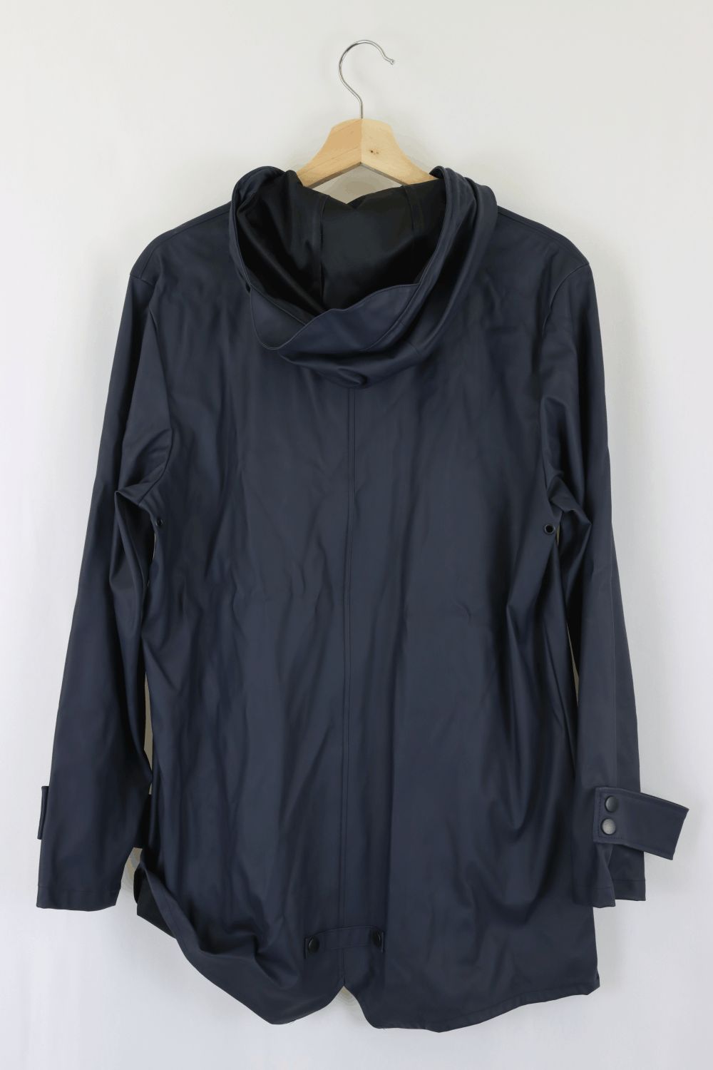 Zara Navy Rain Coat S