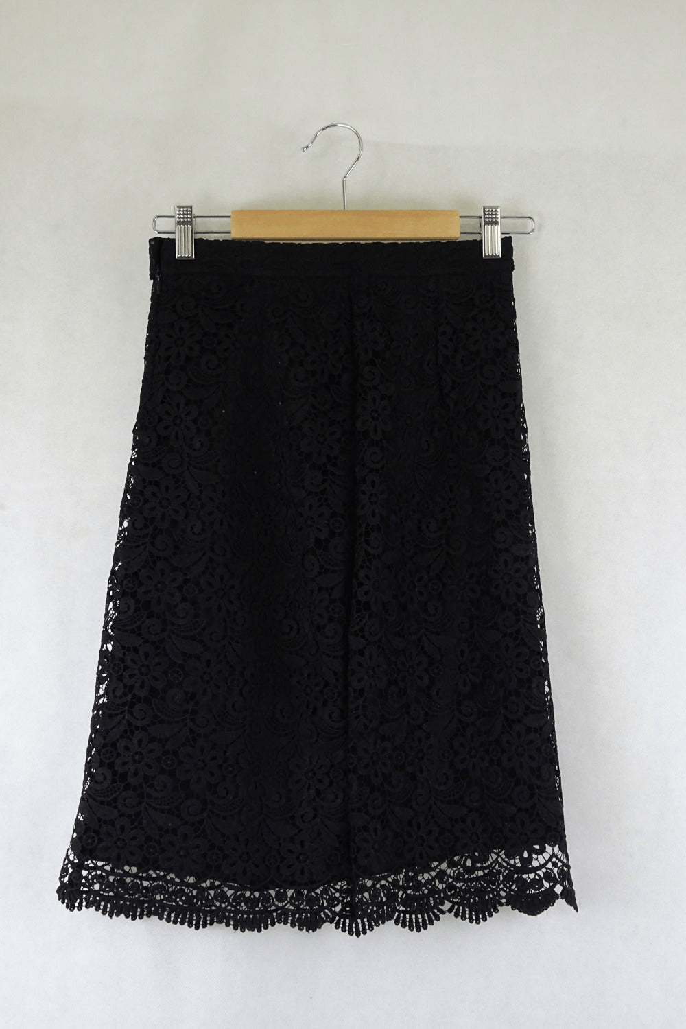 Uniqlo Lace Black Skirt S