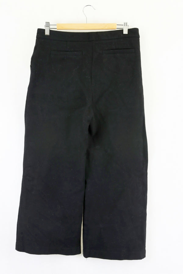 Zara Black Work Pants L - Reluv Clothing Australia