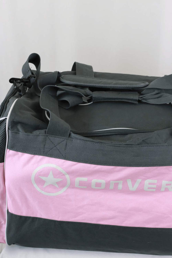 Pink converse sales duffle bag