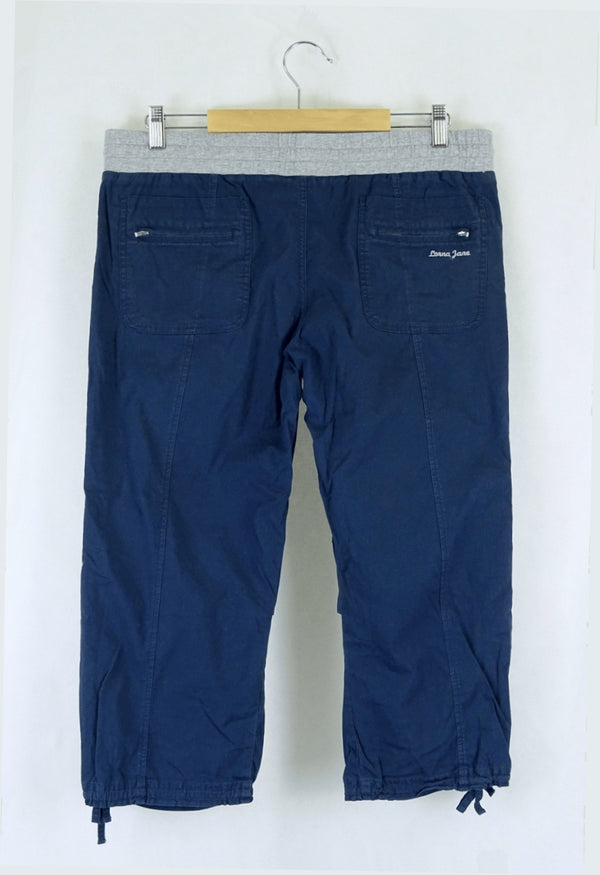 Lorna Jane Navy And Grey Pants L Reluv Clothing Australia