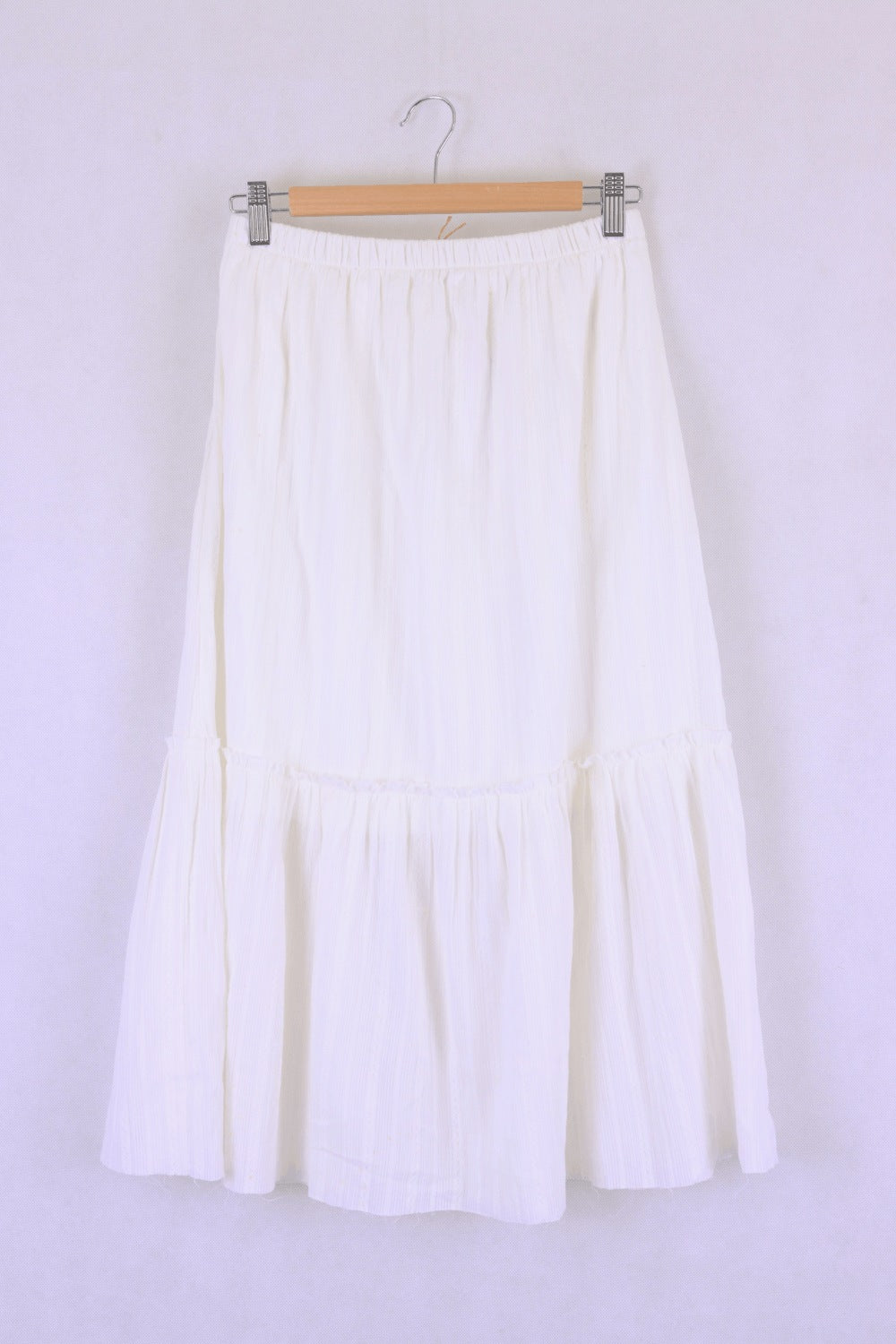 Reverse White Skirt L