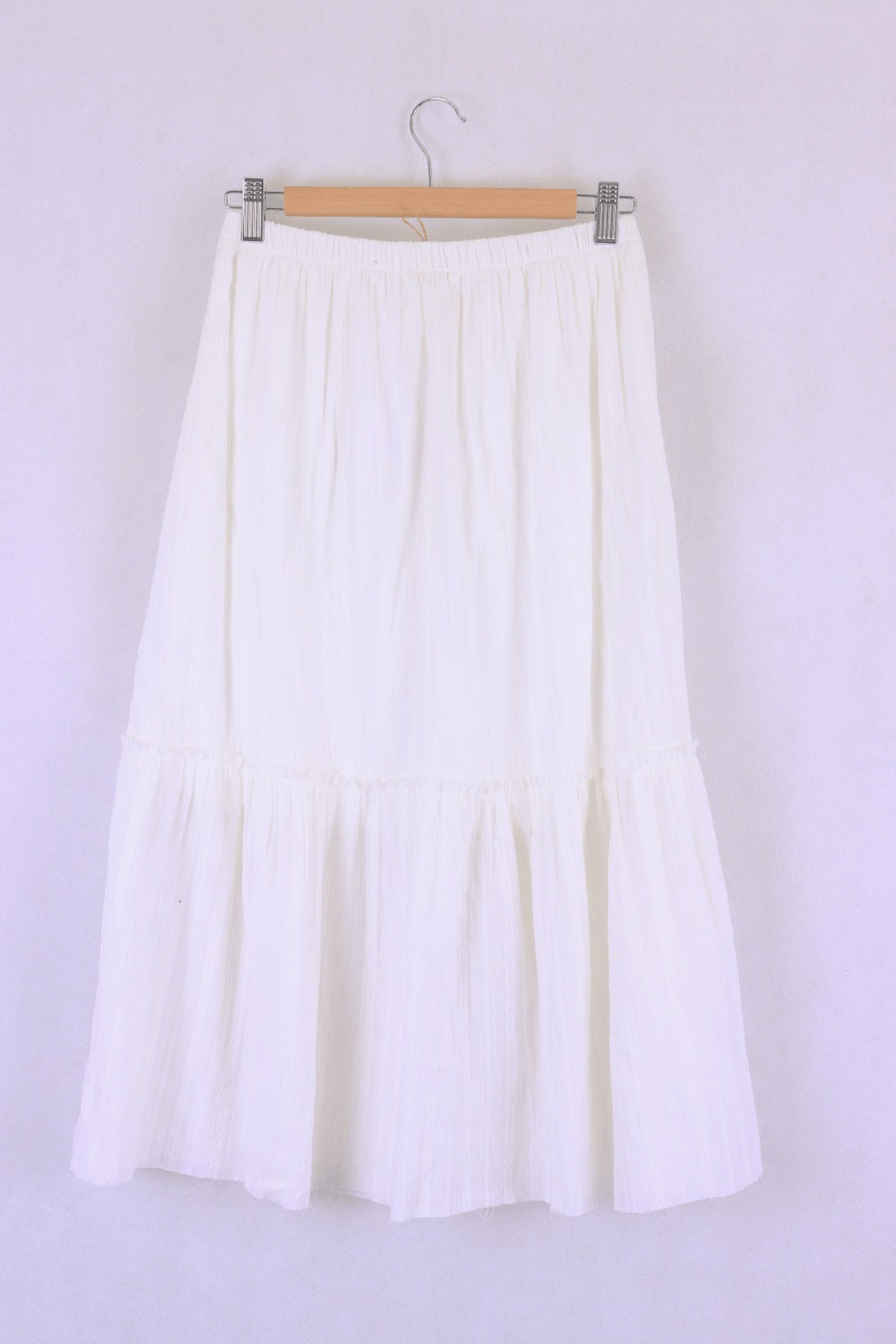 Reverse White Skirt L