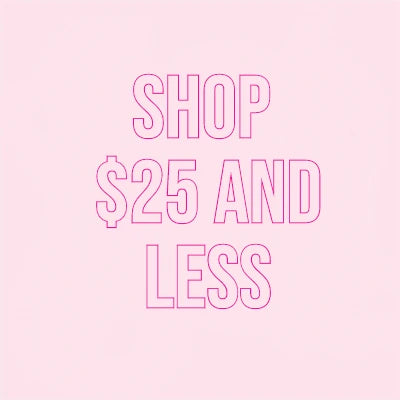 Shop under $25