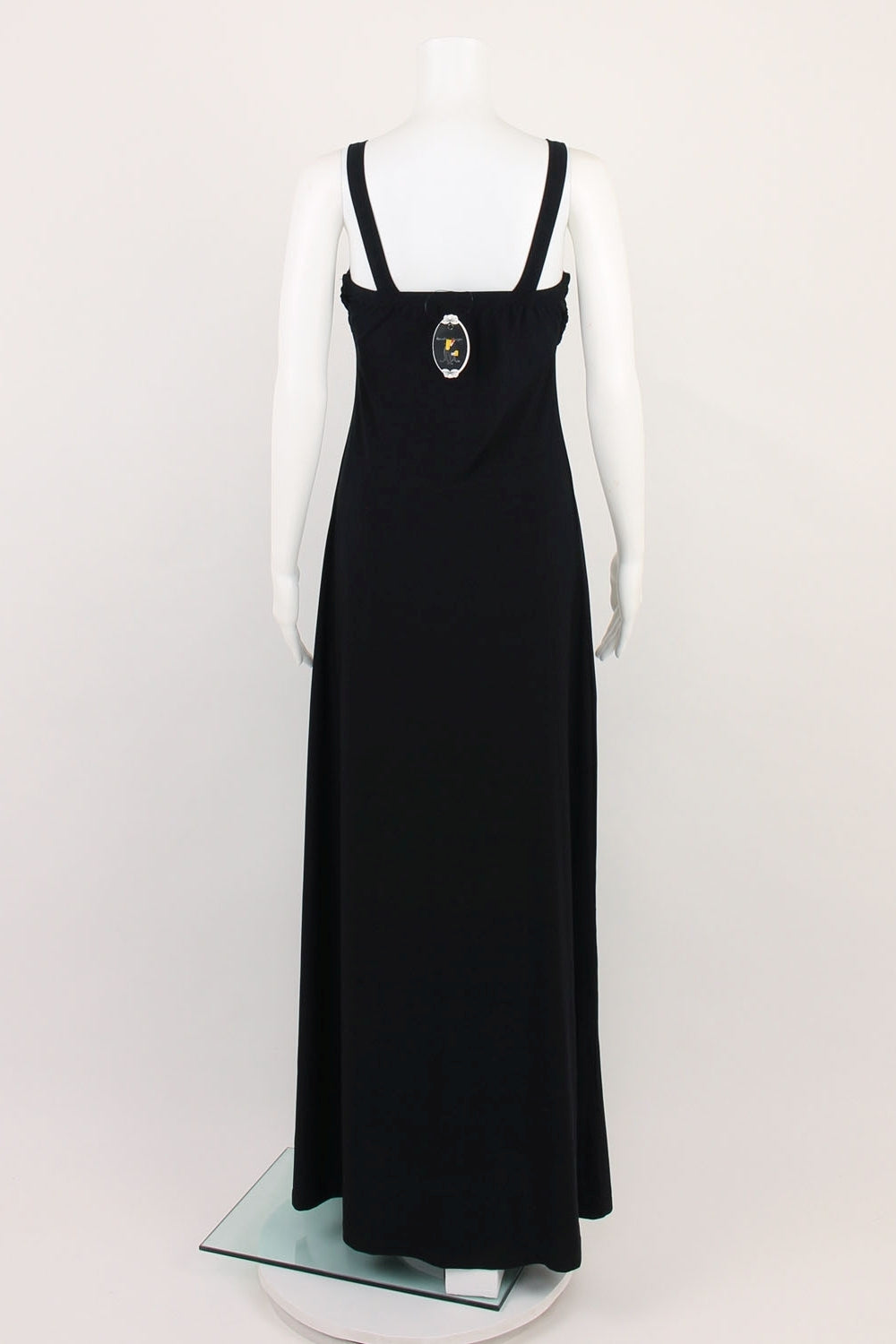 Caroline Morgan Black Embellished Maxi Dress 8 Reluv Clothing Australia