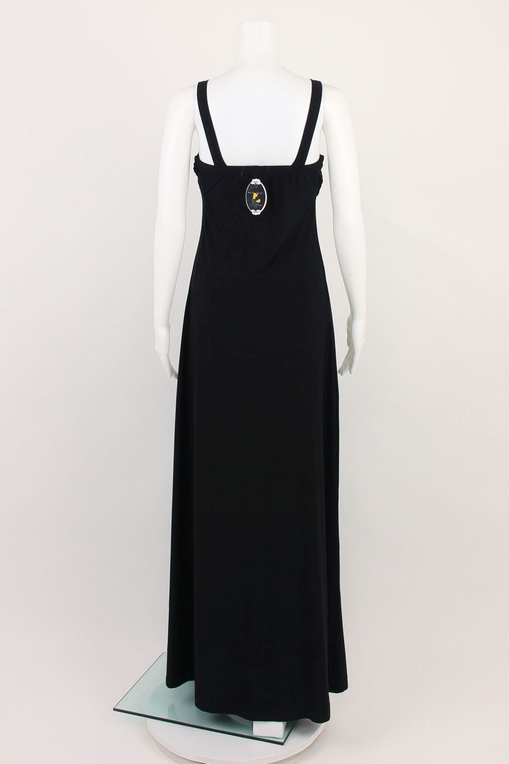 Caroline Morgan Black Embellished Maxi Dress 8