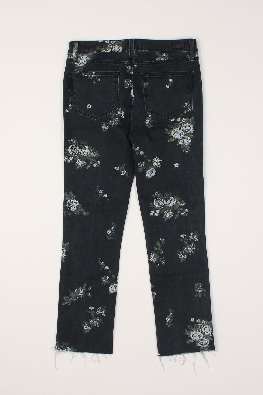 Paige Jacqueline Vintage Floral Jeans 8