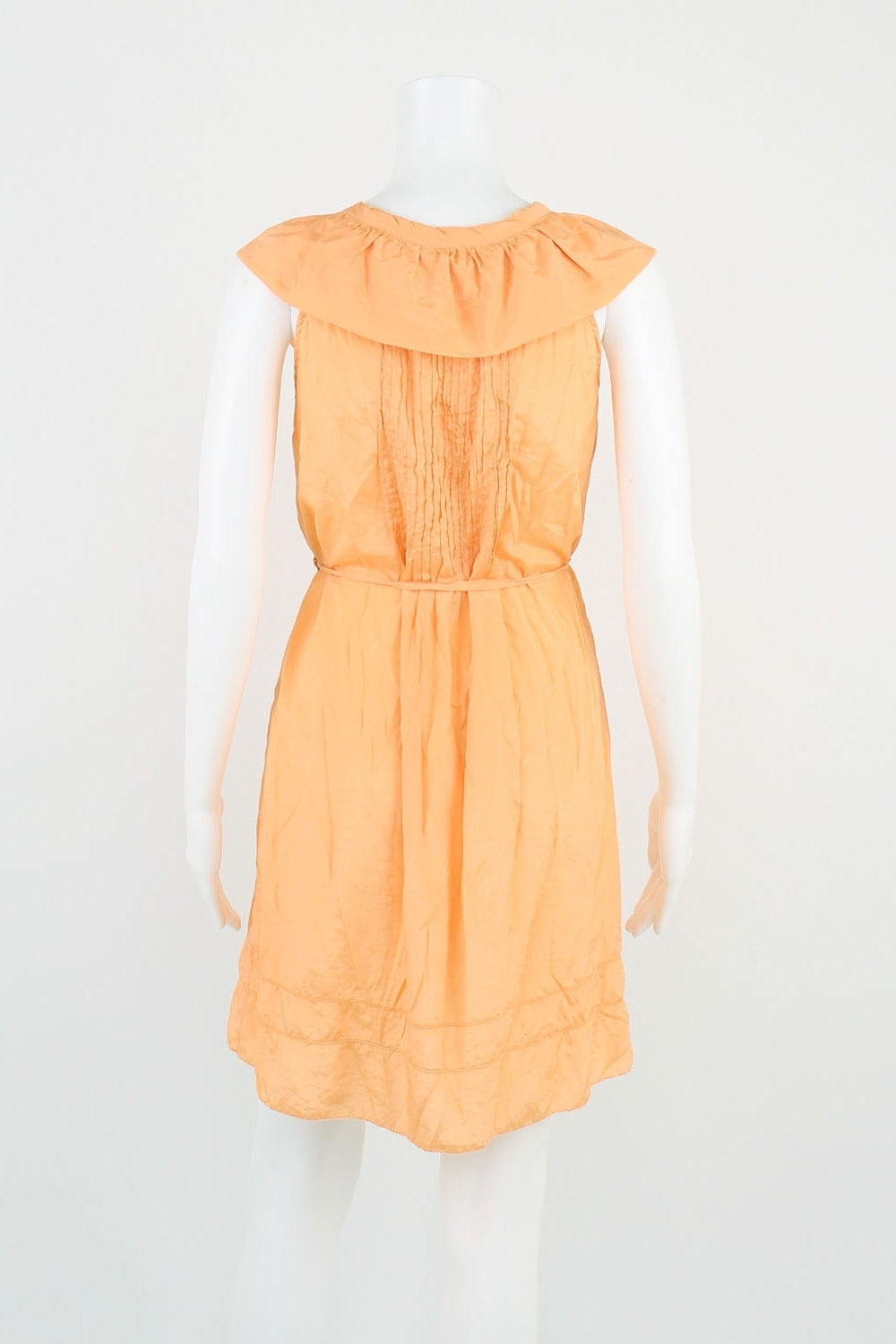 Shilla Orange Mini Dress 8