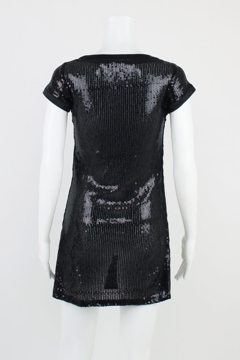 Cherrie Black Sequin Dress S