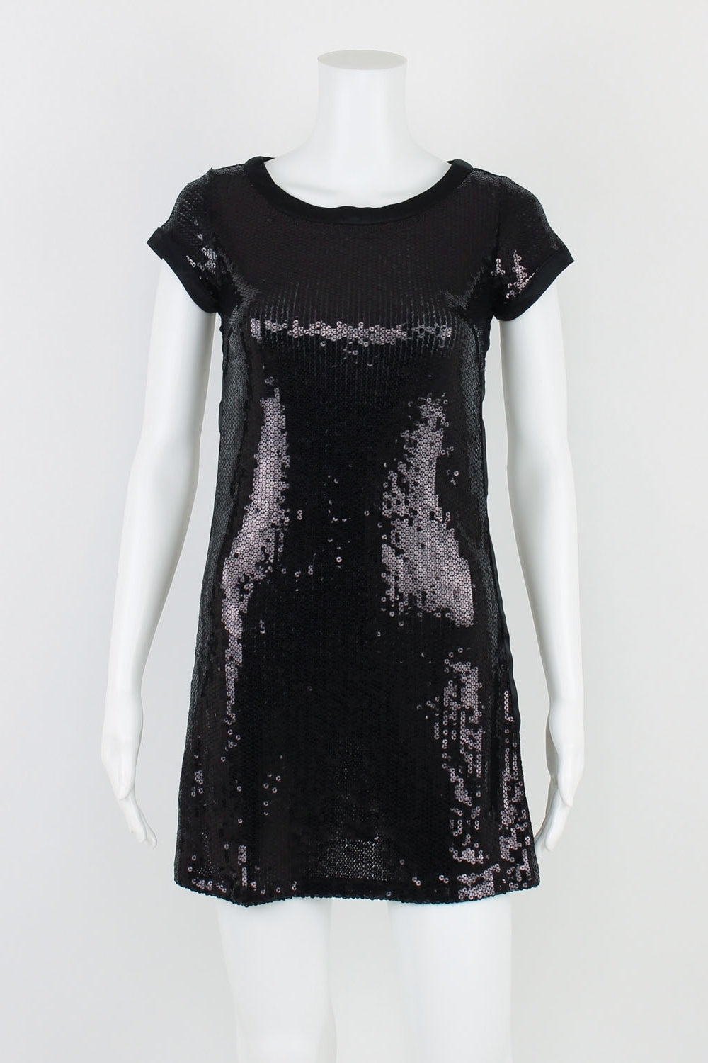 Cherrie Black Sequin Dress S