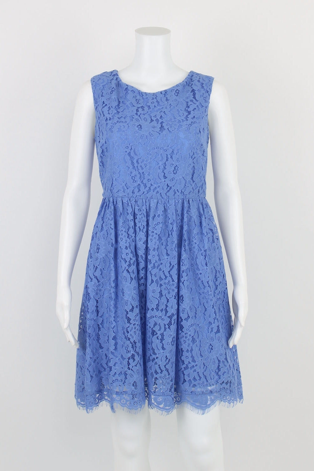 Forever New Lavender Lace Sleeveless Dress 12