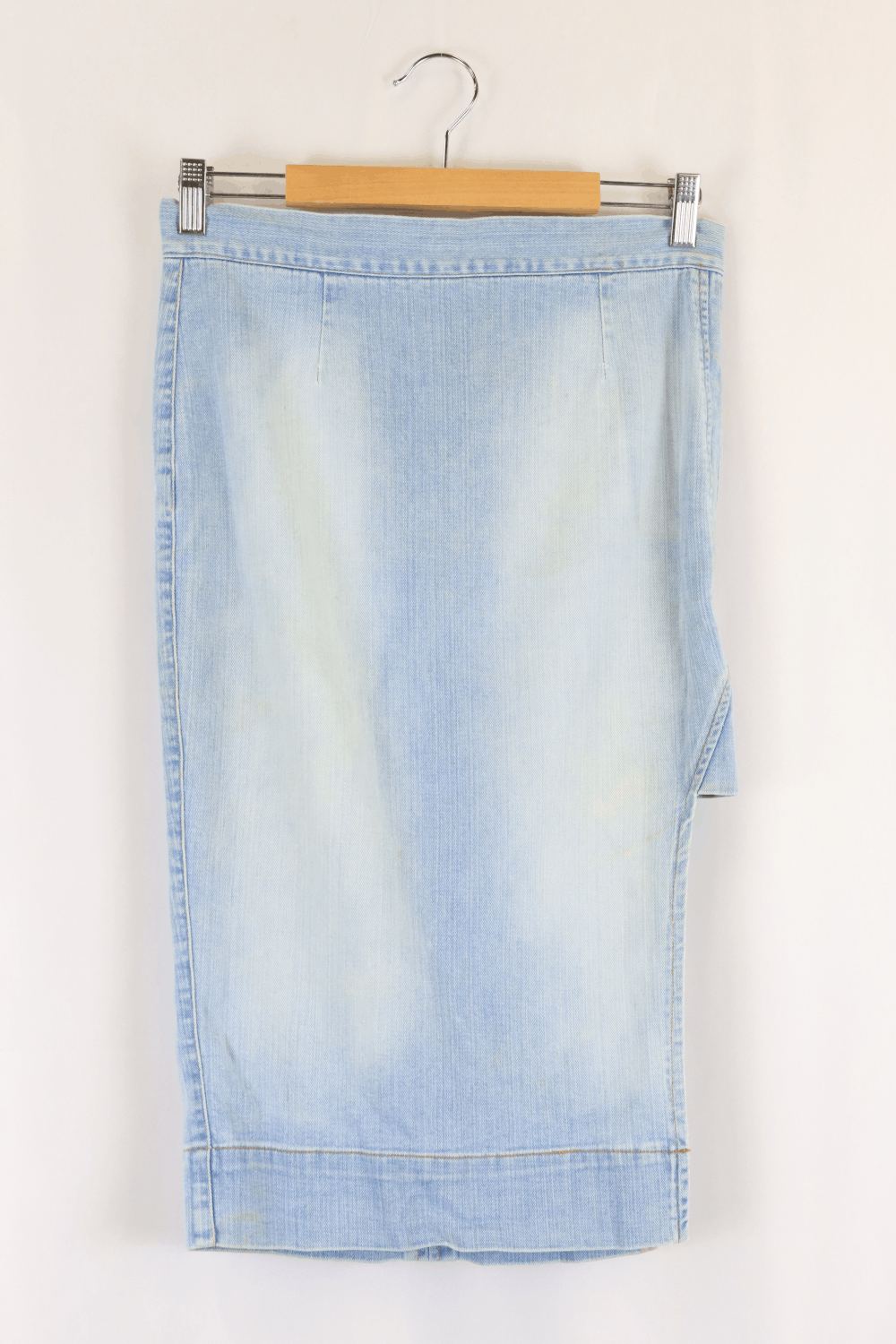 Kitz Blue Long Denim Skirt S
