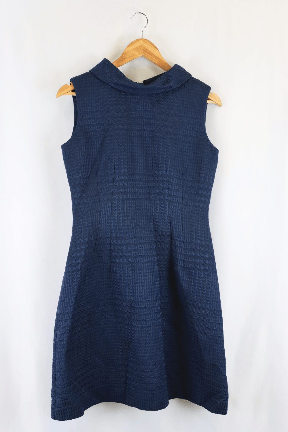 Gant Dress Blue Woven Design 12