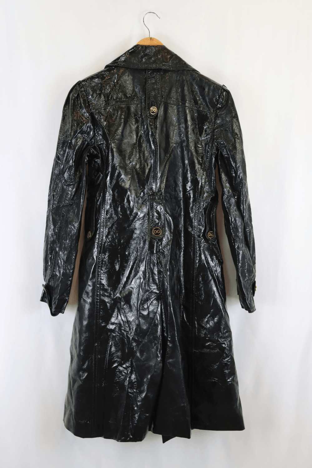 Dolce &amp; Gabbana Faux Leather Coat 14