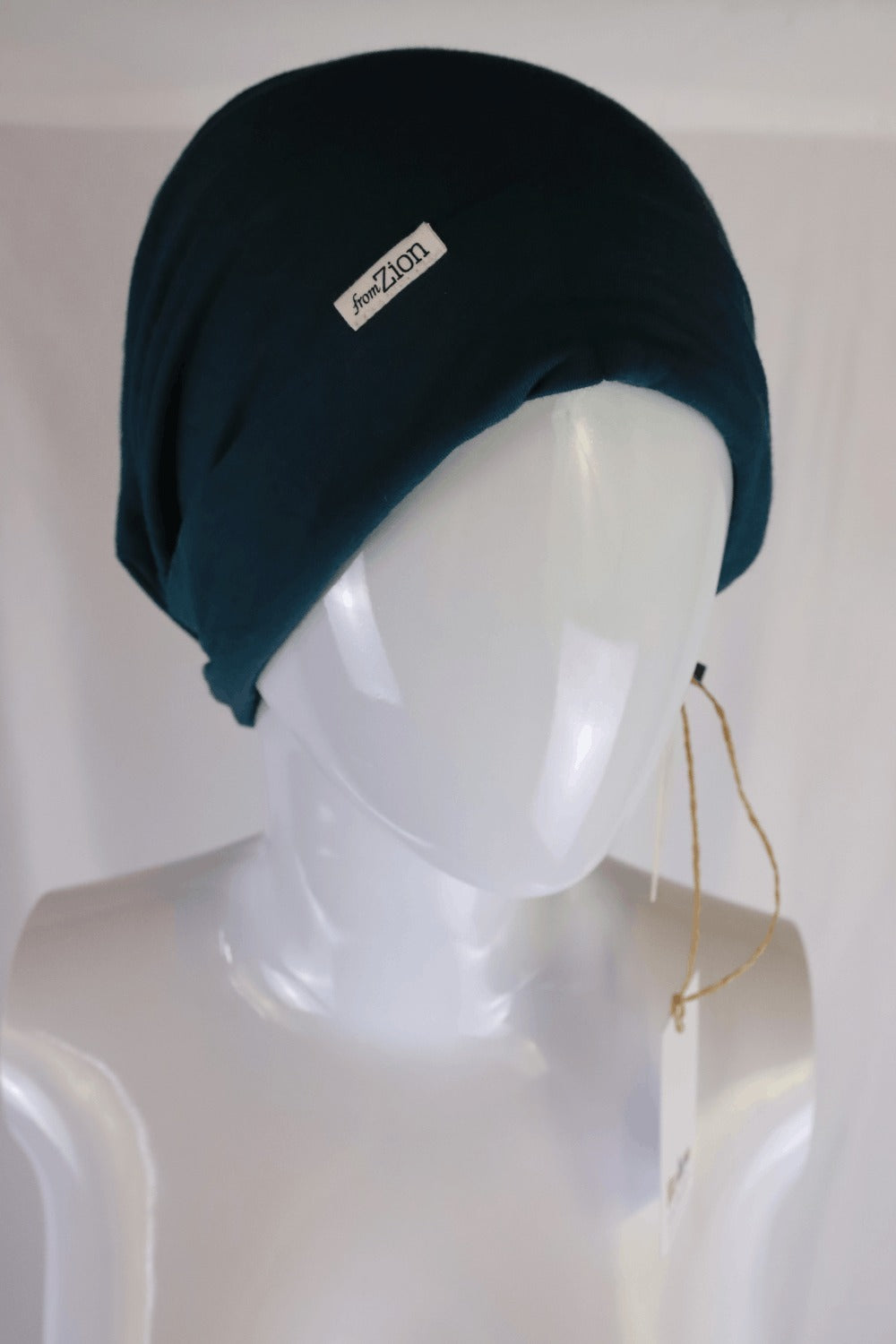 From Zion Green Beanie