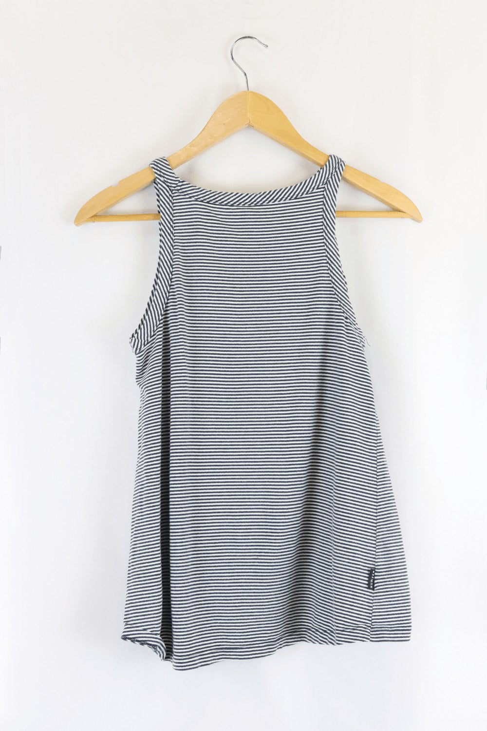 Huffer Navy And White Singlet S