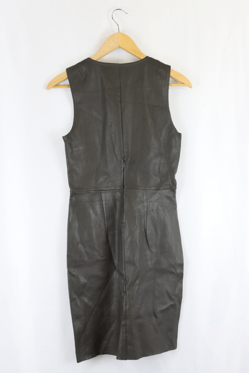Scanlan Theodore Leather Brown Dress S