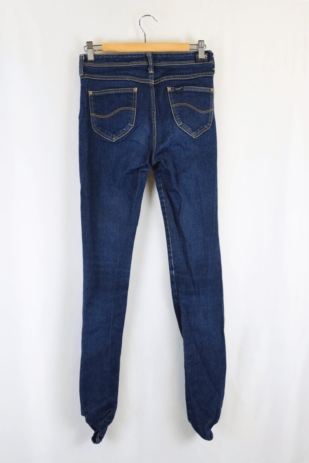 Lee Blue Skinny Leg Jeans 8