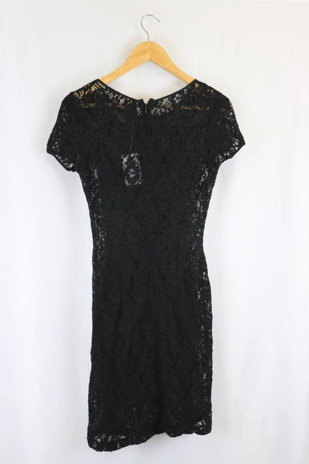 Saba Black Lace Dress 6